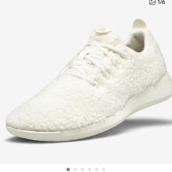 allbirds Shoes - Allbirds Wool Runner Fluffs, Natural White, Size 9